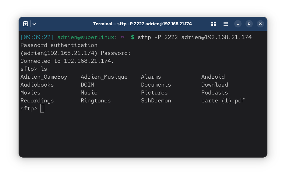 sshdaemon_depuislepc